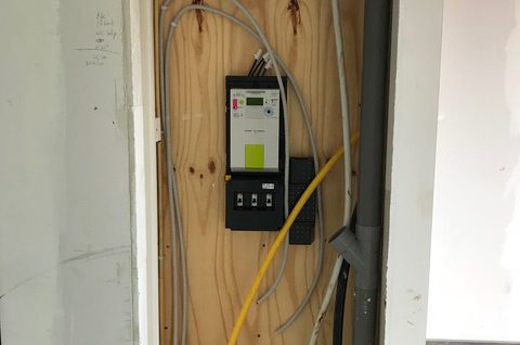 Slimme stroommeter in meterkast